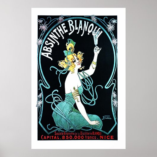 Absinthe Blanqui Poster (Voorkant)
