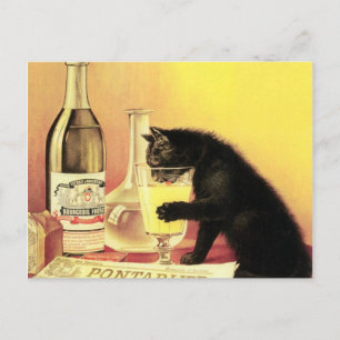 Absinthe Bourgeois Briefkaart