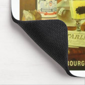 Absinthe Bourgeois en Cat Fine Vintage Poster Muismat (Hoek)