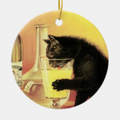 Absinthe Bourgeois Keramisch Ornament (Voorkant)