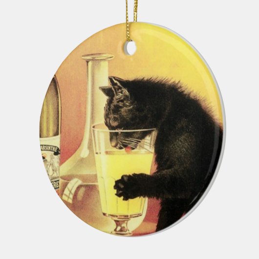 Absinthe Bourgeois Keramisch Ornament (Links)