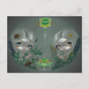 "Absinthe:  Briefkaart Anise and Artemisia"