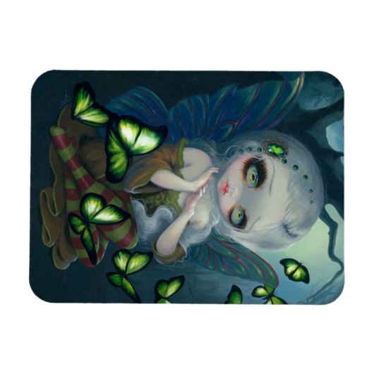 "Absinthe Butterflies" Flex Magnet Magneet (Horizontaal)