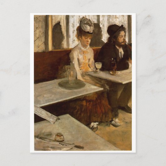 Absinthe by Degas Briefkaart (Voorkant)
