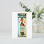 ABSINTHE CUSENIER BRIEFKAART (Staand voorkant)