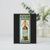 ABSINTHE CUSENIER BRIEFKAART (Staand voorkant)