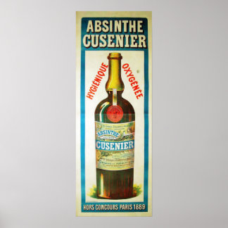 ABSINTHE CUSENIER Poster