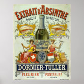 Absinthe Dornier-Tuller Poster (Voorkant)