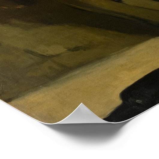 Absinthe Drinker by Manet - Poster (Hoek)