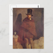 Absinthe Drinker - Edouard Manet Briefkaart (Voorkant / Achterkant)