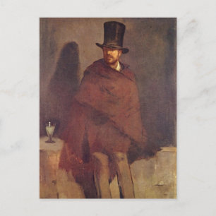 Absinthe Drinker - Edouard Manet Briefkaart