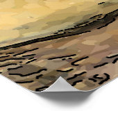 Absinthe Drinker, Frans kwartier Poster (Hoek)