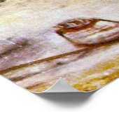 Absinthe Drinkers door Edgar Degas Poster (Hoek)