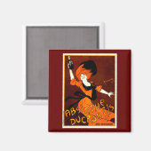 Absinthe Ducros Fils Leonetto Cappiello Fine Art Magneet (Voorkant / Achterkant)