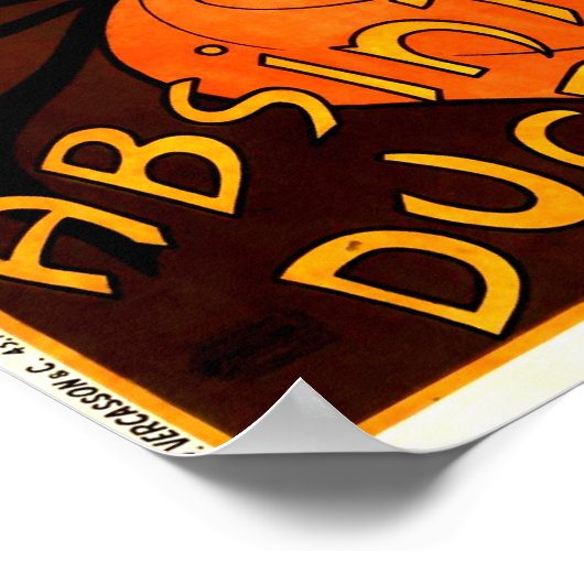 Absinthe Ducros Fils Leonetto Cappiello Fine Art Poster (Hoek)