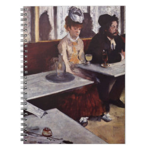 Absinthe - Edgar Degas - c1876 Notitieboek