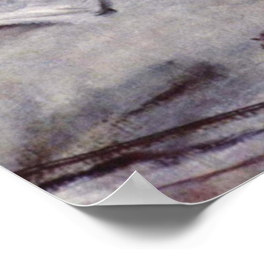 Absinthe - Edgar Degas - c1876 Poster (Hoek)