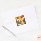 Absinthe Extra-Supérieure Vierkante Sticker (Envelop)