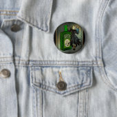 Absinthe Faerie Buttonnen Ronde Button 5,7 Cm (In situ)