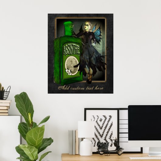 Absinthe Faerie Custom Poster (Thuiskantoor)