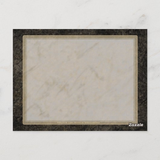 Absinthe Faerie Postcard Briefkaart (Achterkant)