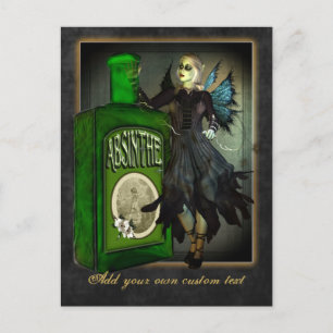 Absinthe Faerie Postcard Briefkaart