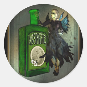 Absinthe Faerie Ronde Stickers