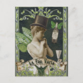 Absinthe Fairy Briefkaart (Voorkant)
