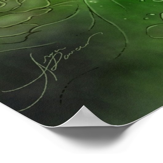 Absinthe Fairy Fantasy Art Poster (Hoek)