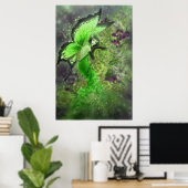 Absinthe Fairy Fantasy Art Poster (Thuiskantoor)