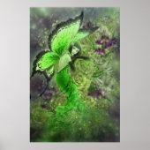 Absinthe Fairy Fantasy Art Poster (Voorkant)
