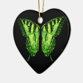 Absinthe Fairy Green Wings Keramisch Ornament (Links)