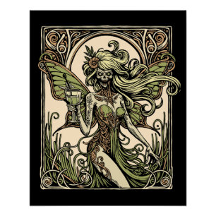 Absinthe Fairy Perfect Poster