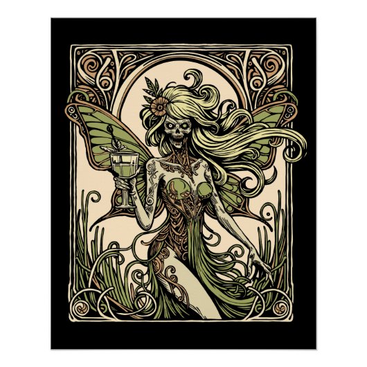Absinthe Fairy Perfect Poster (Voorkant)