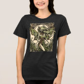 Absinthe Fairy Tri-Blend Shirt (Voorkant)