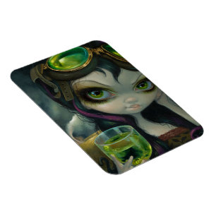 "Absinthe Goggles" Flex Magnet Magneet