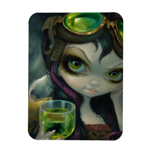 "Absinthe Goggles" Flex Magnet Magneet (Verticaal)