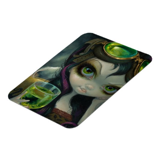 "Absinthe Goggles" Flex Magnet Magneet (Linkerzijde)