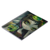 "Absinthe Goggles"-laptop Notitieboek (Linkerzijde)