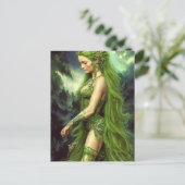 Absinthe Green Fairy Briefkaart (Staand voorkant)