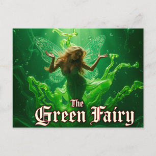 Absinthe Green Fairy Briefkaart
