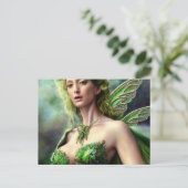 Absinthe Green Fairy Briefkaart (Staand voorkant)