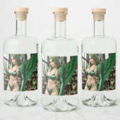 Absinthe Green Fairy Likeurfles Etiket (Flessen)