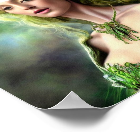 Absinthe Green Fairy Poster (Hoek)