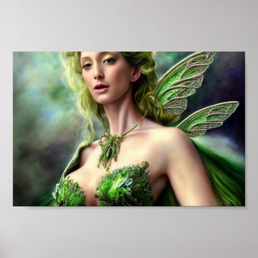 Absinthe Green Fairy Poster (Voorkant)