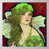 Absinthe Green Fairy Poster (Voorkant)
