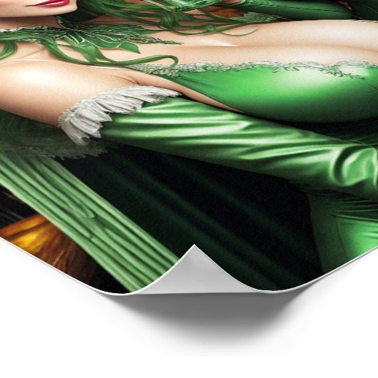 Absinthe Green Fairy Poster (Hoek)