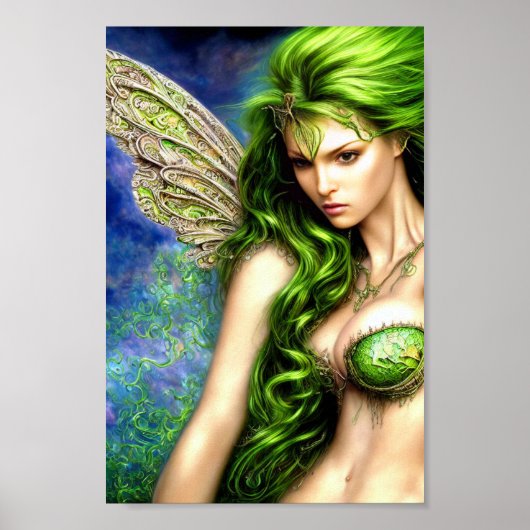 Absinthe Green Fairy Poster (Voorkant)