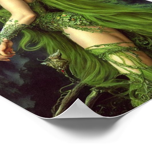 Absinthe Green Fairy Poster (Hoek)