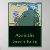 Absinthe Green Fairy Poster (Voorkant)